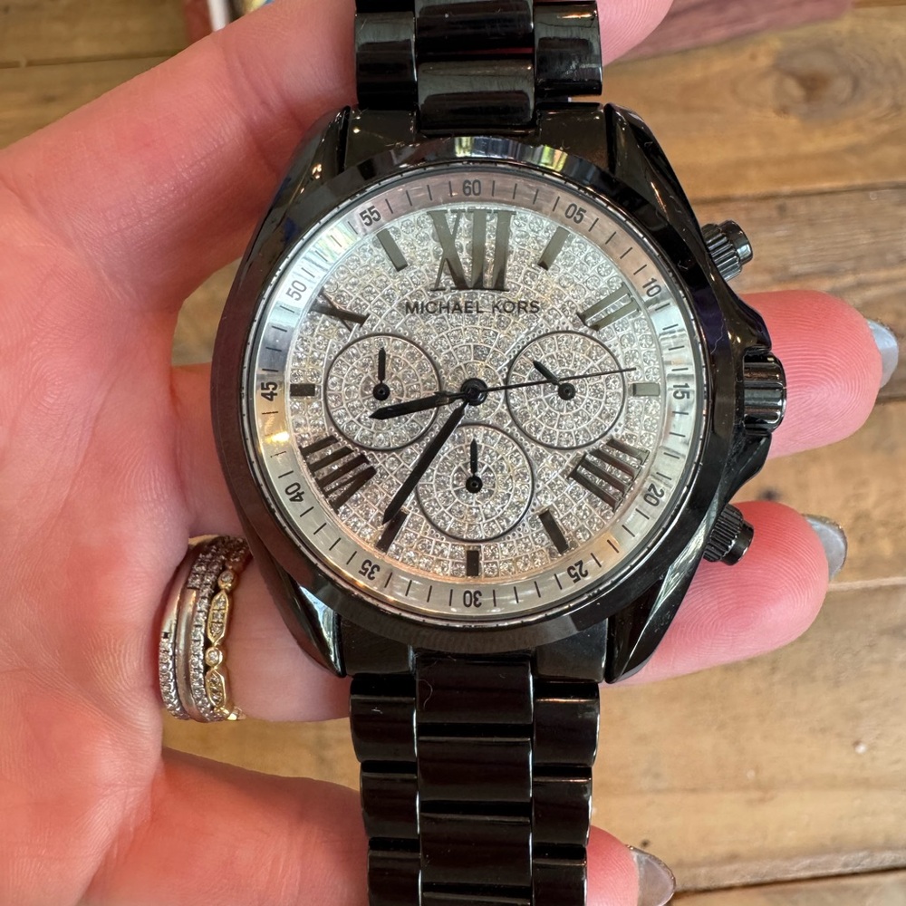 Michael Kors Black Chronograph Watch